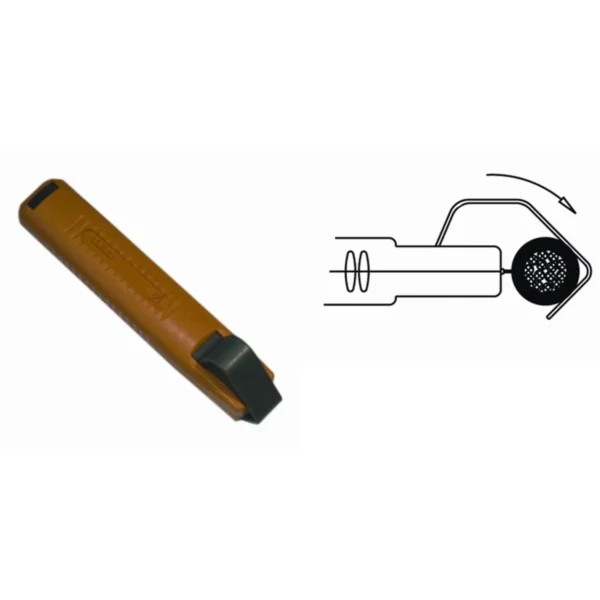 Cable stripper with adjustable internal blade for Ø 4-16mm cables, Length 140mm – CP-SC1-S