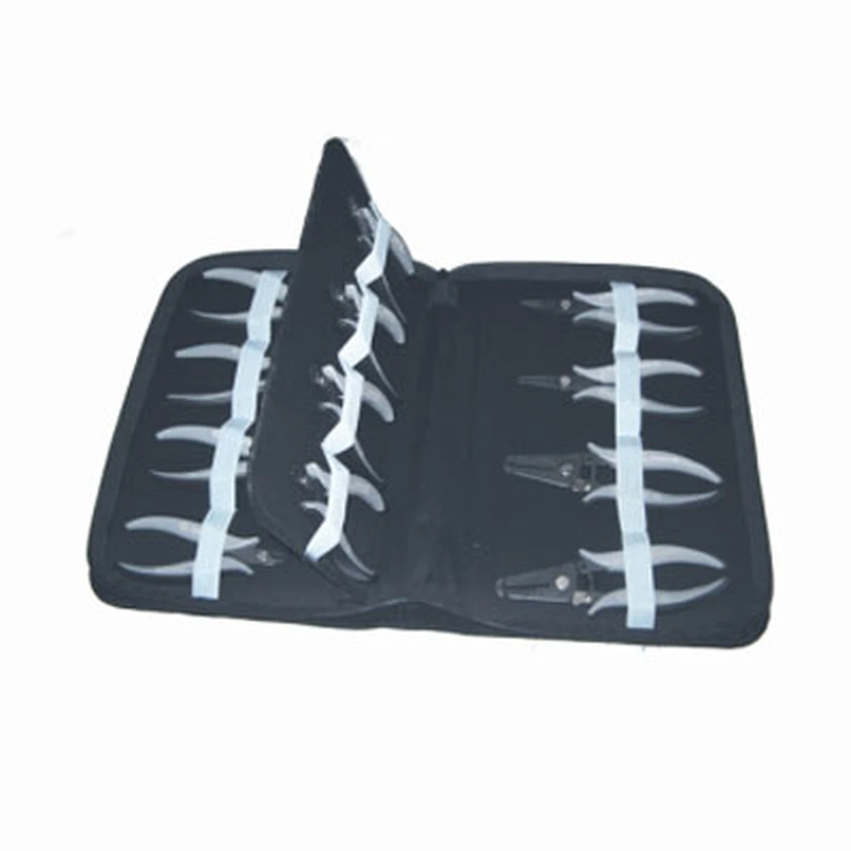 Case for 16 ESD hand tools according to customer's choice. It is made by dissipative materials – CP-KIT16ESD