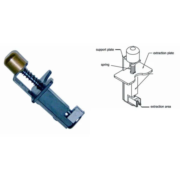 Tool for the extraction of SUHNER SMPX SERIES straight connectors, Length 77mm – CP-EES-20