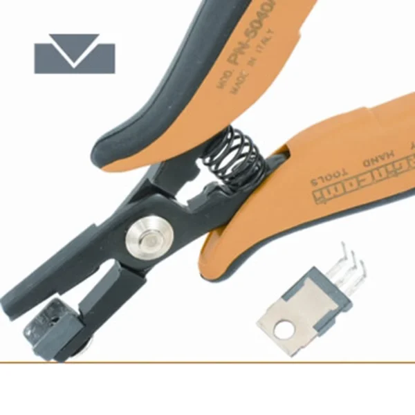 Length adjustable due to sliding stop. Steel thickness 5.0mm. Tool length 158mm – CP-PN5040-5D
