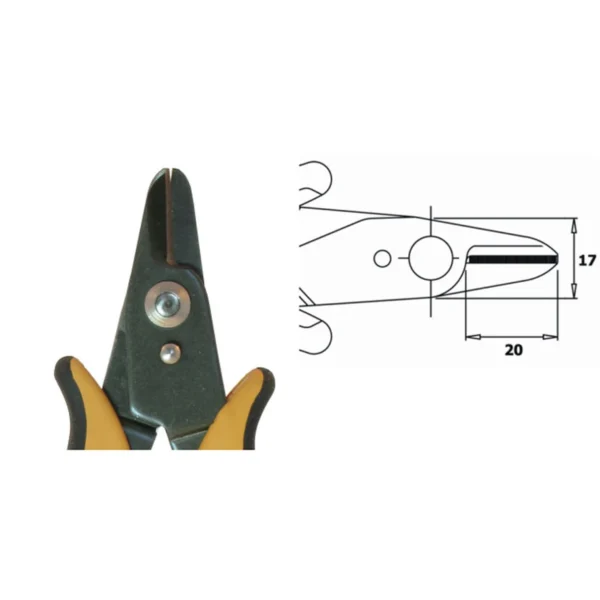 Designed to cut Kevlar®. Length 148mm – CP-CCS-12-NB