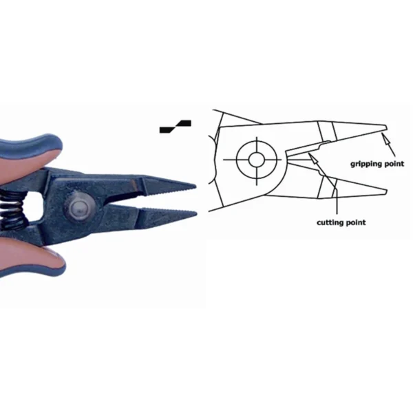 Designed for the use, where both functions are required. Steel thickness 3.0mm, Tool length 150mm – CP-CS30X