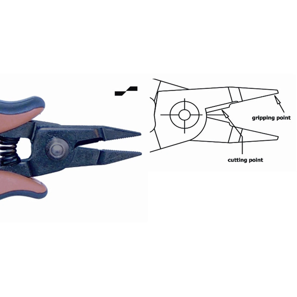 Designed for the use, where both functions are required. ESD, Steel thickness 3.0mm, Tool length 150mm – CP-CS30XD