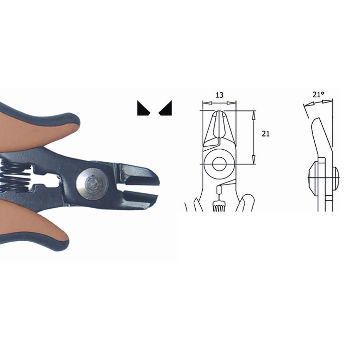 Strong tool for a chamfered cut with special tungsten treatment of blades – CP-TTR5000AD