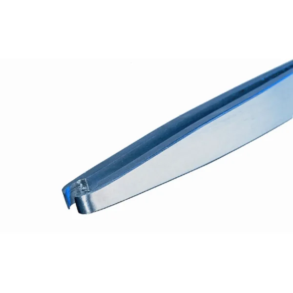 Tweezers with short and cutting flat blades - carbon, Length 115mm – CP-15