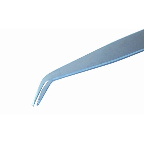 Tweezers for handling of SMD components, hole in the tips Ø 0.75 mm, Length 120mm – CP-107