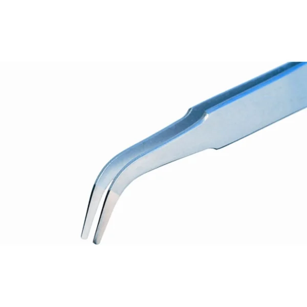 Tweezers with rounded and bent tips, Length 120mm – CP-2AB