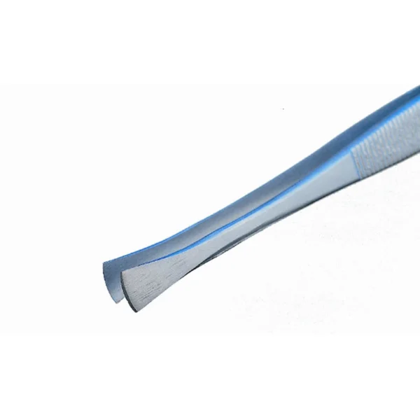 Tweezers for handling of flat parts like wafers and flat capacitors, Length 120mm – CP-35A