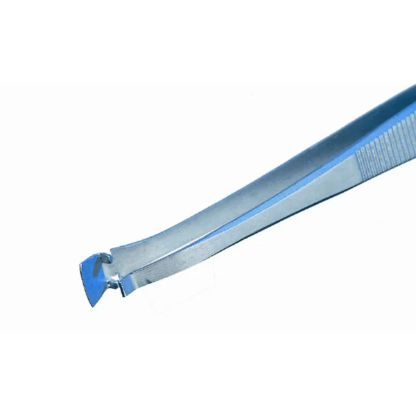 Tweezers for assembly of components, for handling in vertical position, Length 120mm – CP-37S