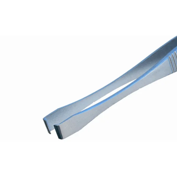 Tweezers with flat tips and ears for components extraction, Length 145mm – CP-575