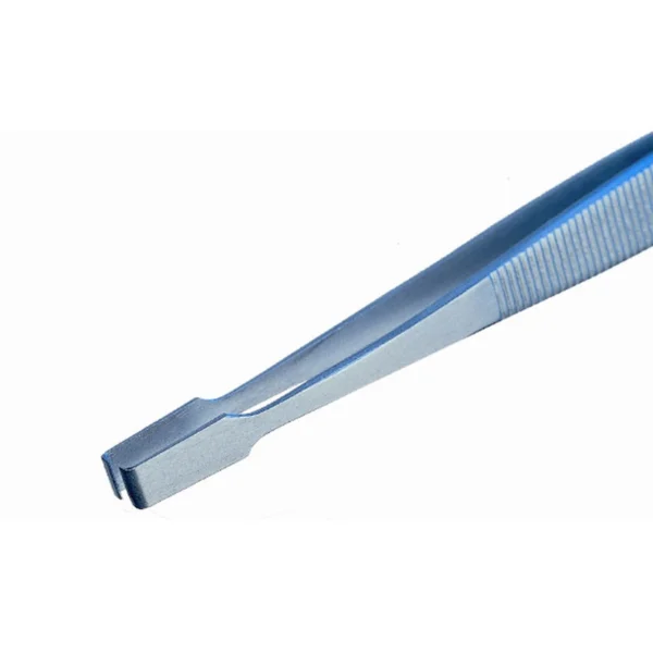 Tweezers with flat tips and ears for components extraction, Length 120mm – CP-581
