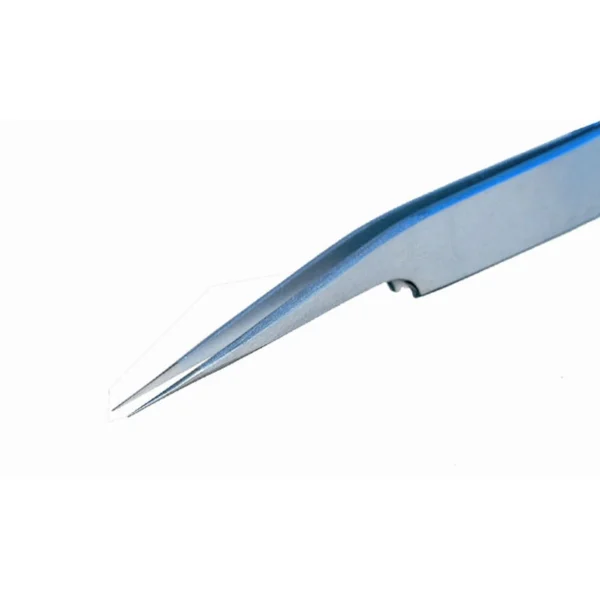 Tweezers with very fine, sharp and oblique tips, Length 115mm – CP-5A