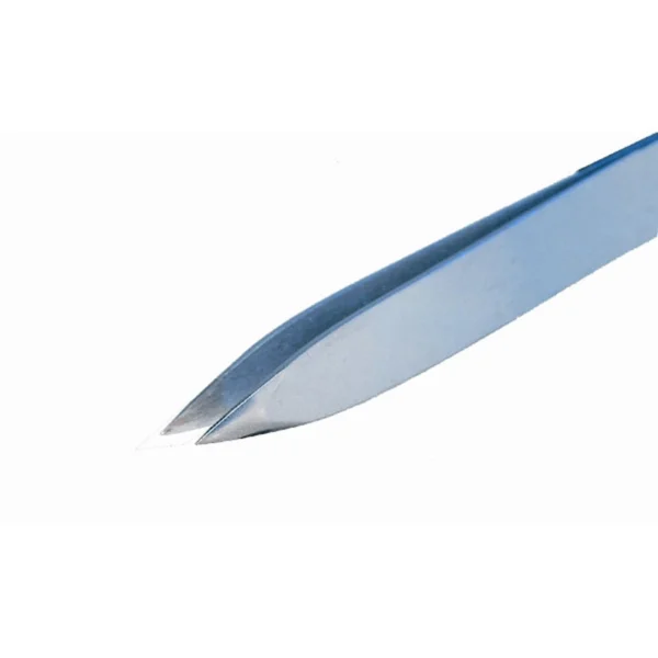 Tweezers with swallowtail-shaped head and fine tips, Length 90mm – CP-H