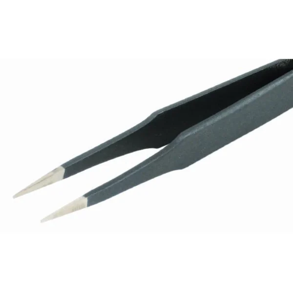 Tweezers with sharp blades and strong tips, Length 120mm, ESD – CP-2-ESD