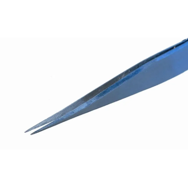 Tweezers with strong tips - nickel, Length 120mm – CP-11