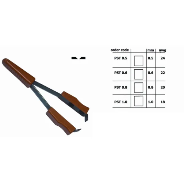 Pulling action wire stripper, AWG 22/0.6mm, Length 125mm – CP-PST0.6