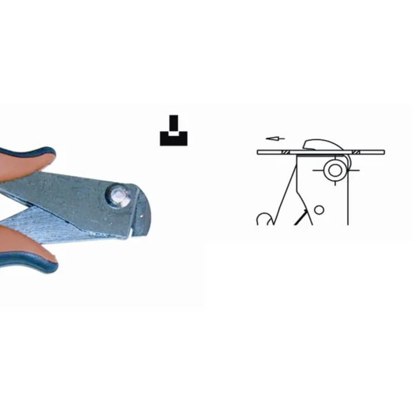 Klingenstärke 2,3 mm. Länge: 147 mm. Maximallänge der Anbindung 2,5mm . ESD – CP-DP23ND