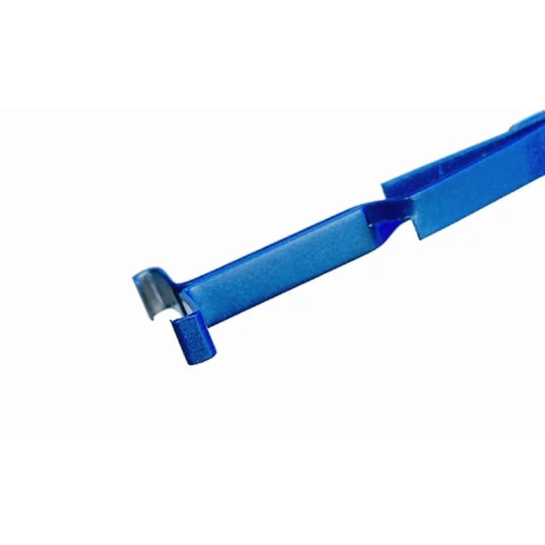 Pinzette mit grossen, flachen Spitzen zum Entfernen von Dips (Schaltstiften), 28 mm, Länge 140 mm – CP-31D-28
